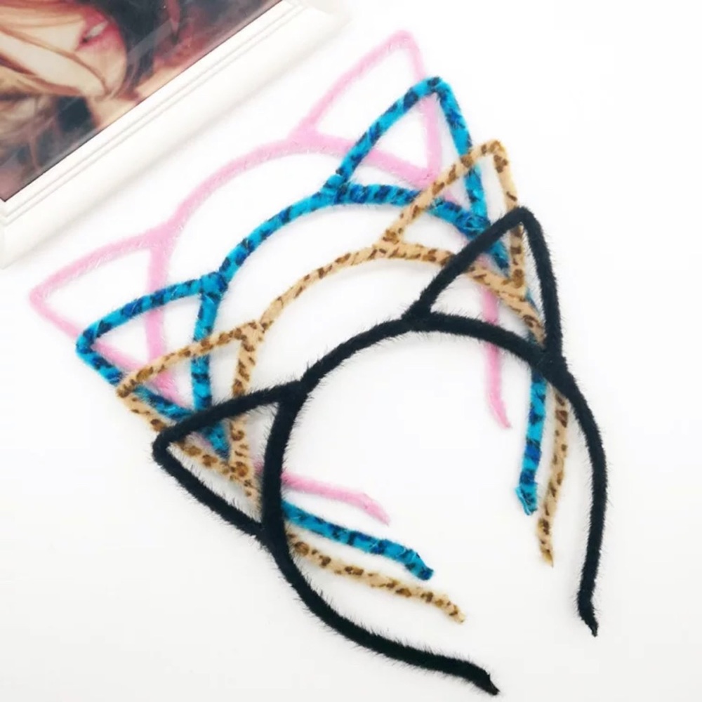 Cat ears headband
